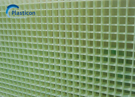 Green Reinforced Fibreglass Floor Grating High Strength Corrosion Resistant