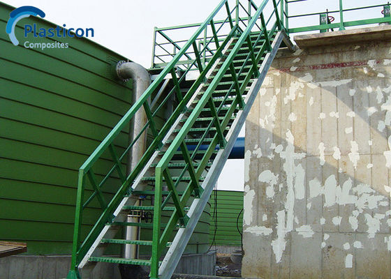 UV Resistant FRP Pultrusion 1.5mm Thickness Frp Pultruded Profiles