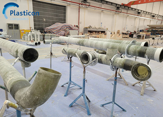 DN25-DN1000 Fiberglass Tubes Large Diameter For Water Transport