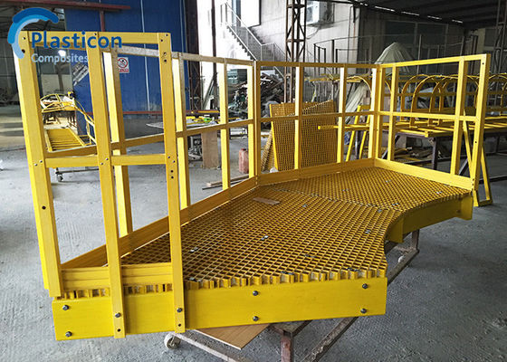 Palletized Fibreglass Walkway Grating Hot Dipped Galvanized