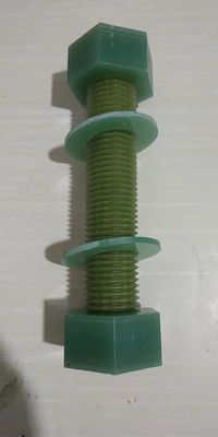 Aging Resistance FRP Hex Head Bolts Metric Thread Smooth Surface