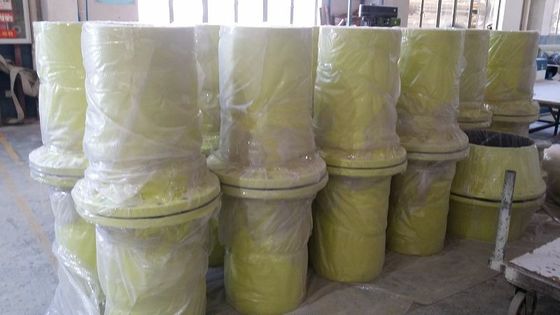 Yellow Weatherproof FRP Chamber Cover GRP Manhole Customized