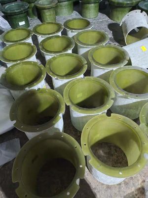 Hand Layup Fiberglass Flange FRP Material For Industrial Applications