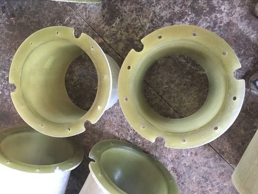 Pressure Rating 50psi Customized Flange FRP With Flanged Connection