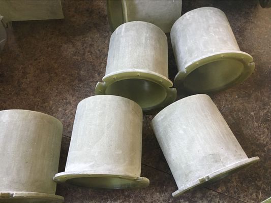 Pressure Rating 50psi Customized Flange FRP With Flanged Connection
