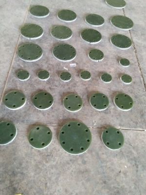 RTP-1 Fiberglass Flange With EPDM Gasket Material 120 Deg Temperature Rating