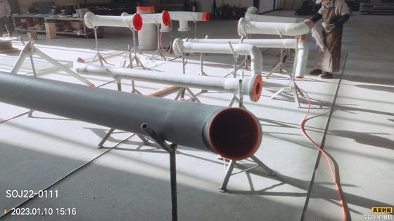 110 Deg Tempe Rated GRP Pipe With Lightweight And Durable Design