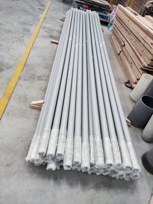 White Polyester Resin FRP Pipe With GB Standard For Industrial Application