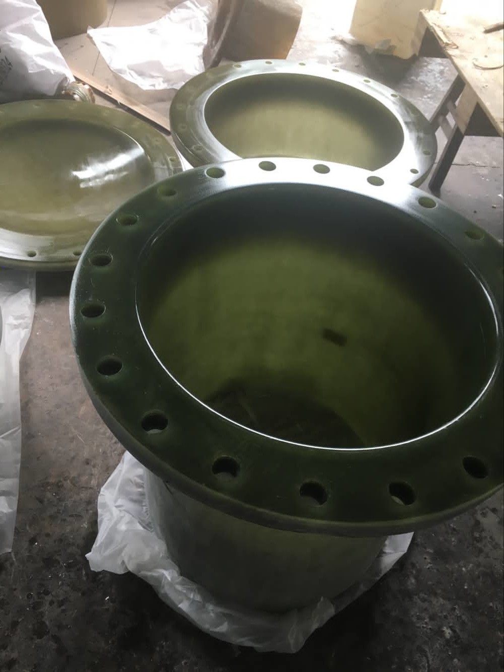 High Temp Fiberglass Manway Glass Reinforced Plastic Pressure Manway